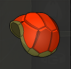 1 Caparazón roja